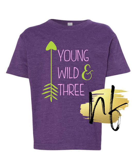 Young Wild and Three Tall Arrow