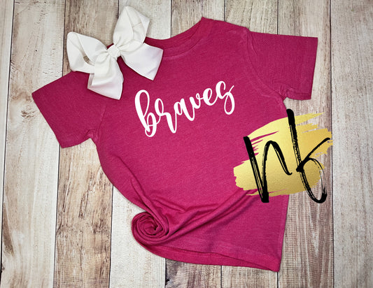 Infant/Toddler Custom Team Name Calligraphy Tee