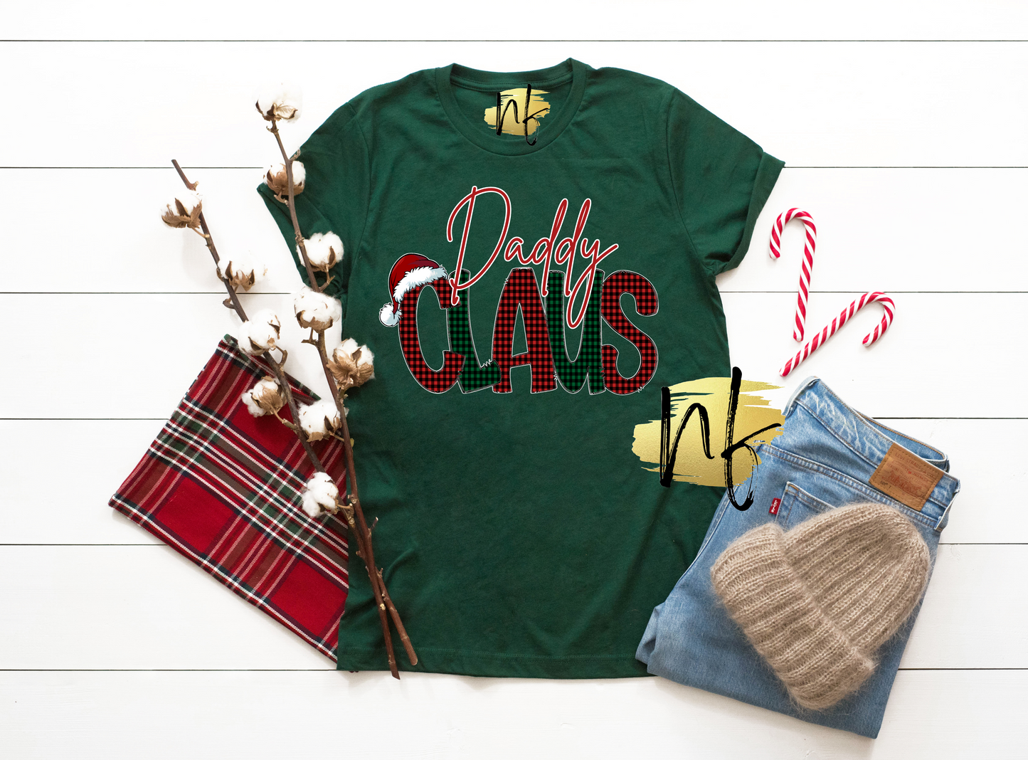 Personalized Claus Buffalo Check