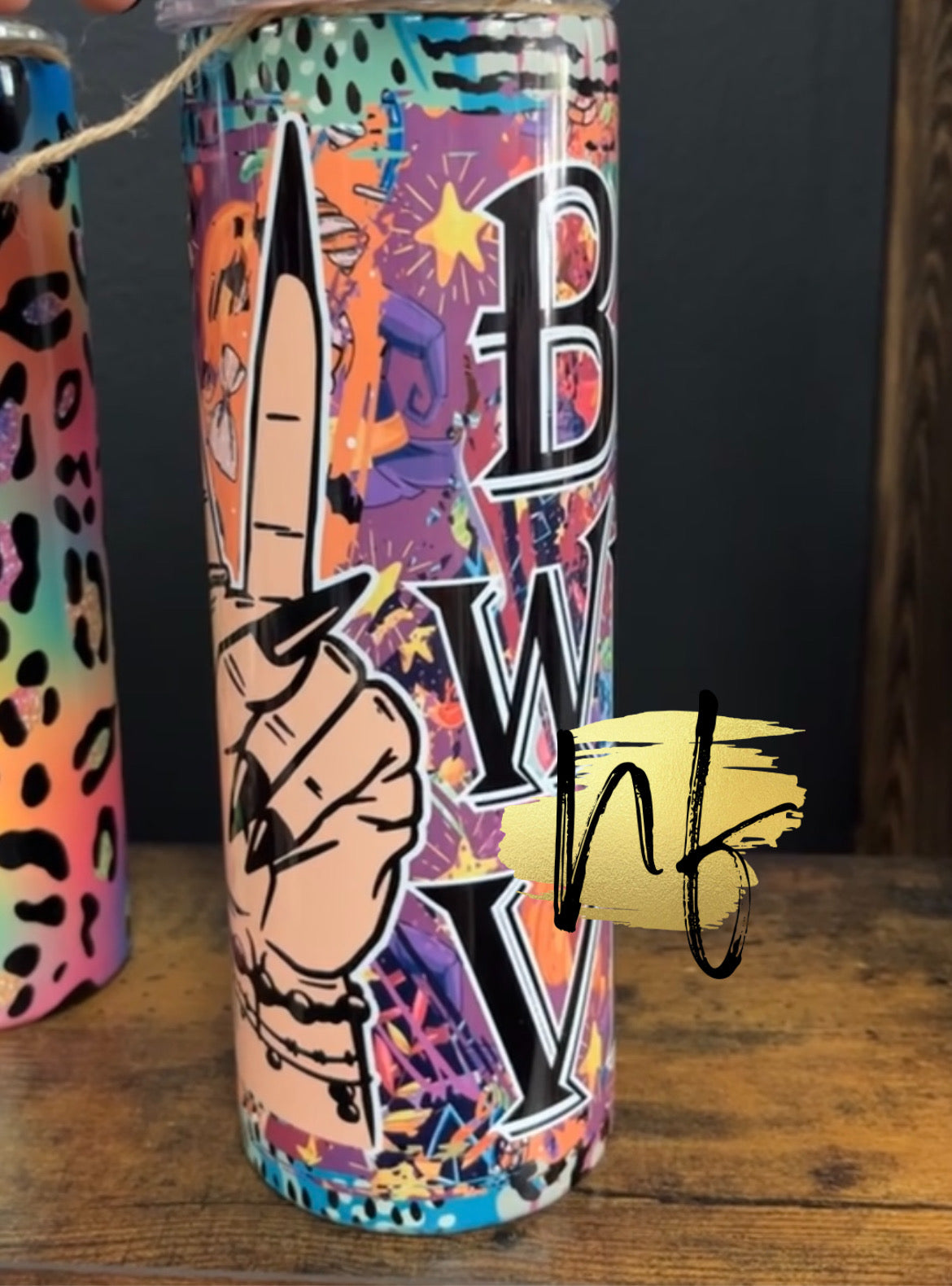 Bad Witch Vibes Tumbler