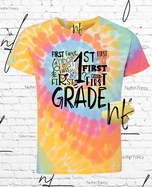 Grade Collage YOUTH TIE DYE