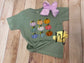 TODDLER/INFANT Colorful Pumpkin Rows