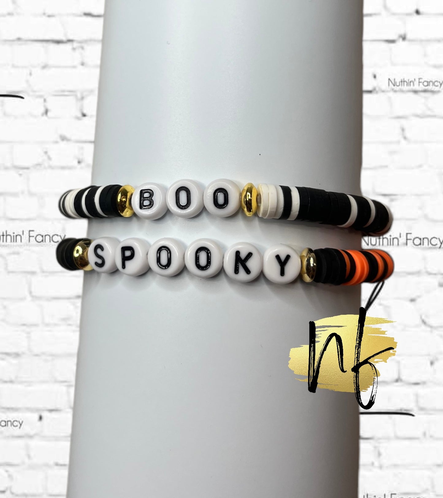 Halloween Beaded Bracelets