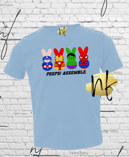 Peeps. Assemble