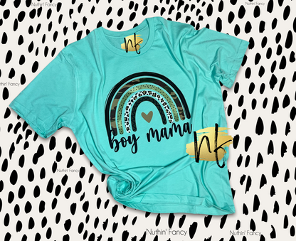 Boy Parent Camo Rainbow