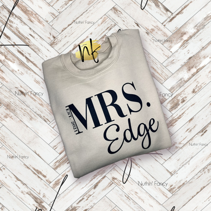 Big MRS. Sweatshirt